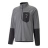 Seasons Raincell Half-Zip Running Top Men-Grey,Black