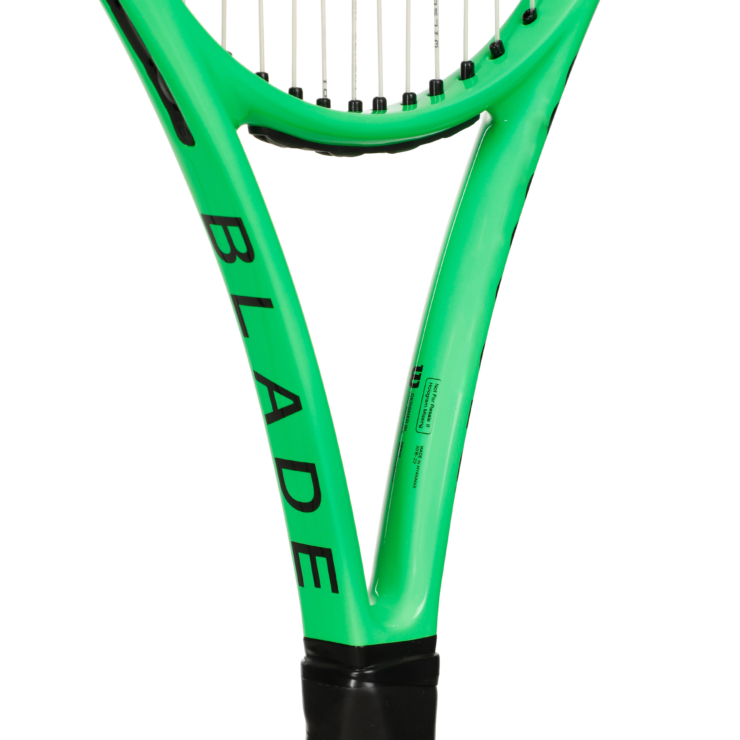 Buy Wilson Blade 100L V8 Bright Neon Green online | Tennis