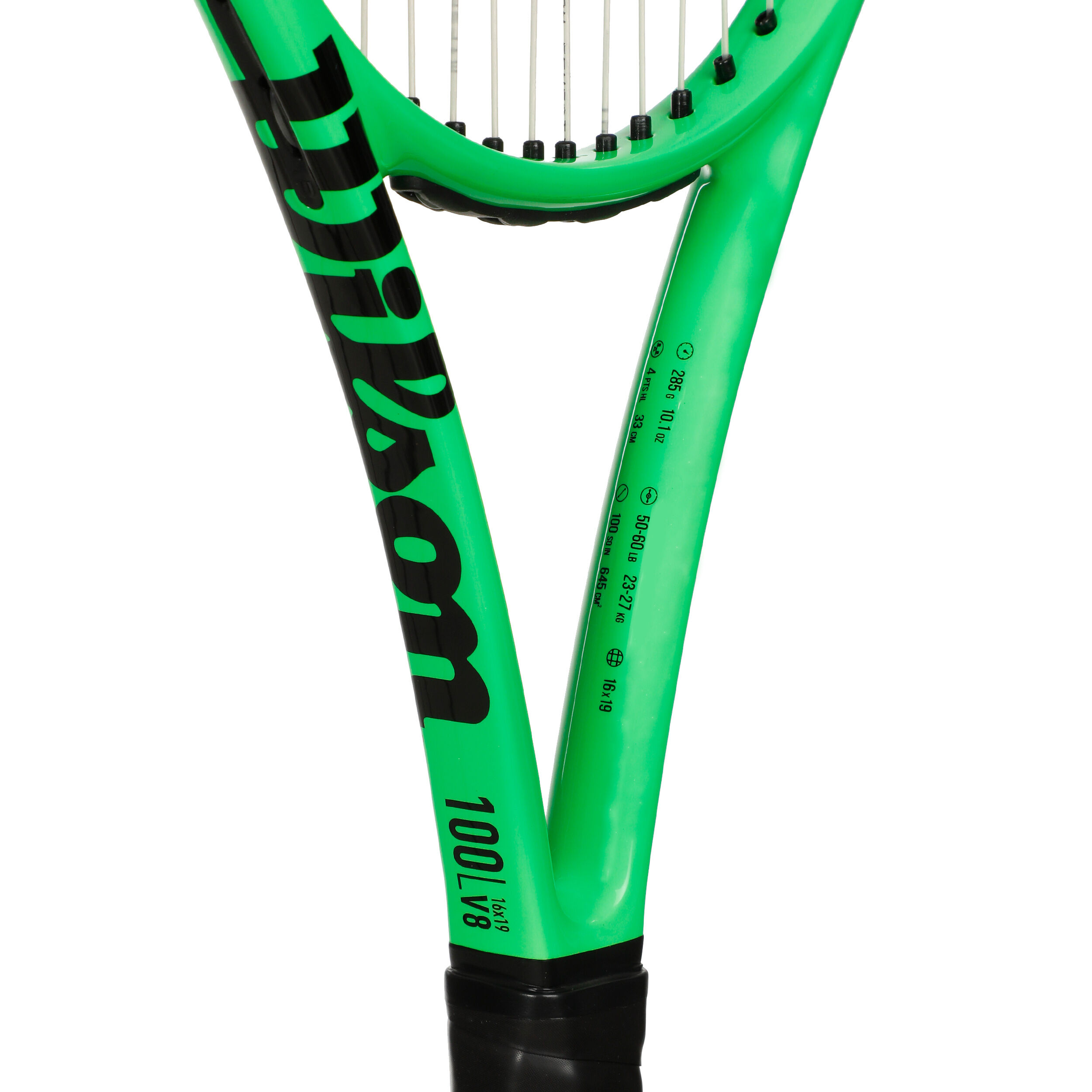 Wilson Blade 100L V8 Bright Neon Green | Tennis-Point
