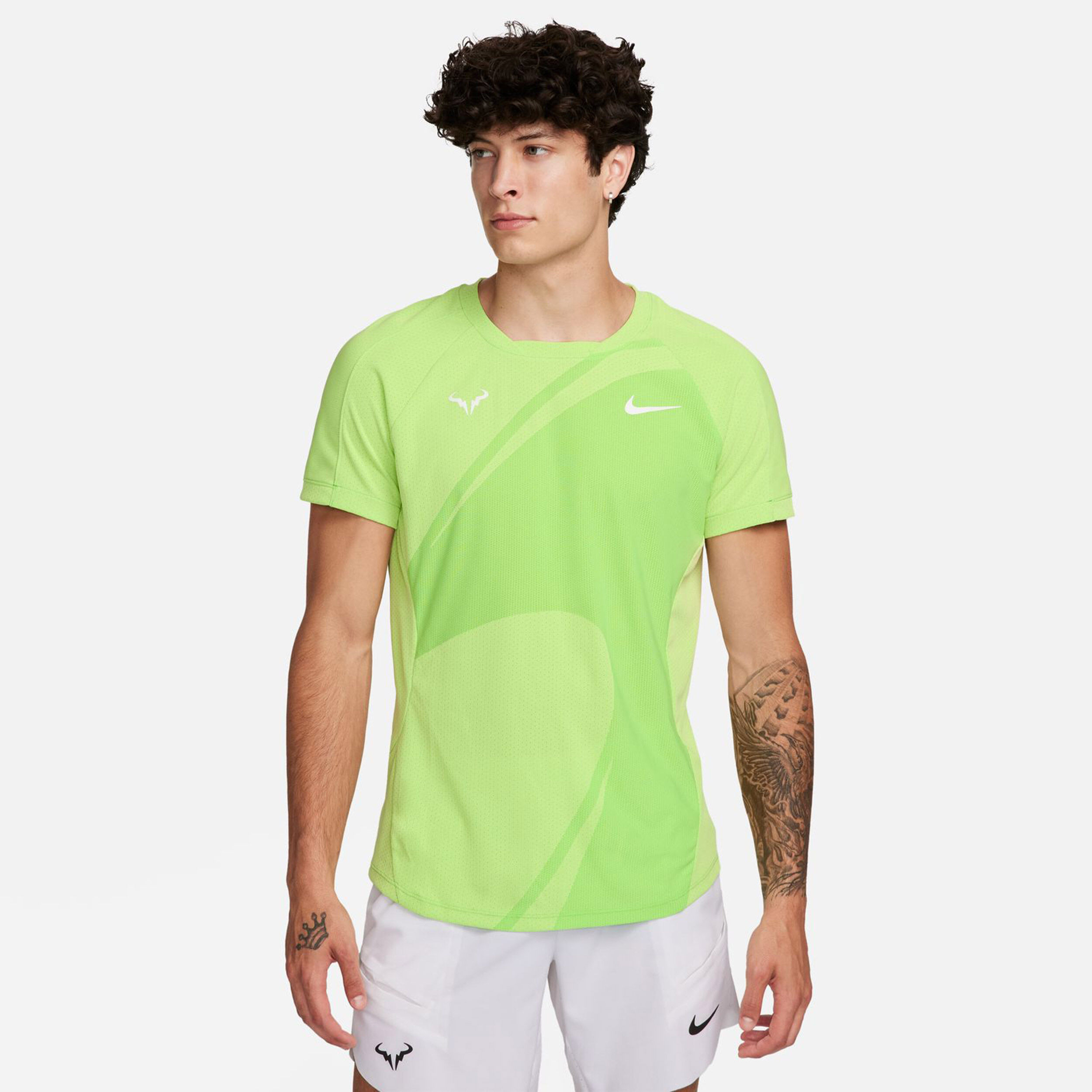 Nike dri fit t shirt green store