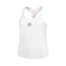 Crew Tank Top Girls-White