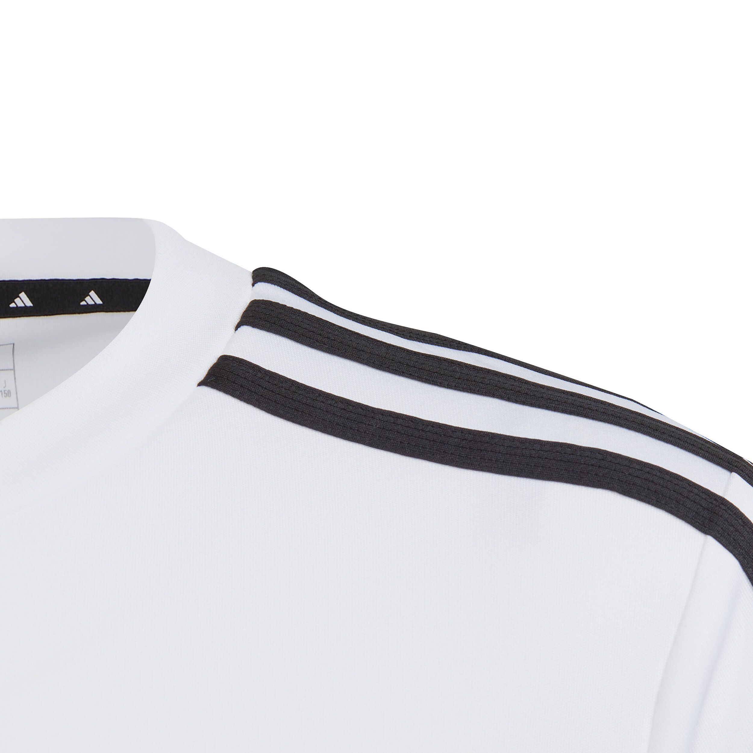 Essentials Train AEROREADY 3 Stripes Regular Fit T Shirt Boys White Black