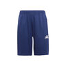 Training Essentials 3 Stripes 8in Shorts Kids-Dark Blue,White