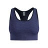 Seamless Medium Padded Sport Sports bras Women-blue