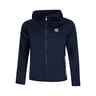 Crew Hood Training Jacket Boys-Dark Blue
