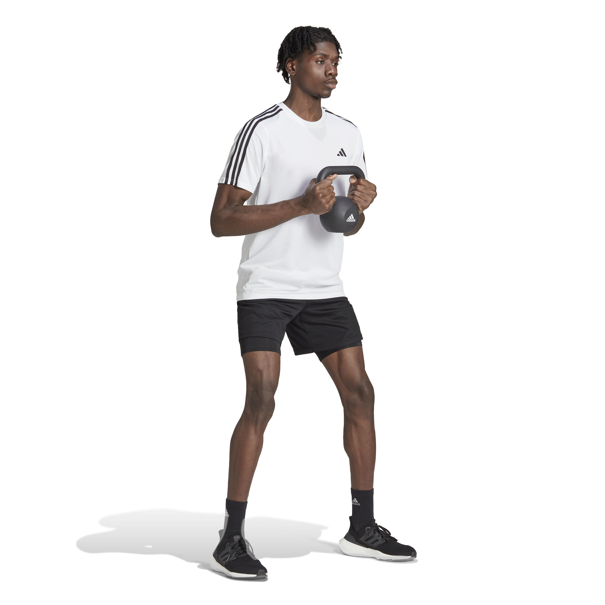 Adidas fitness t shirts sale