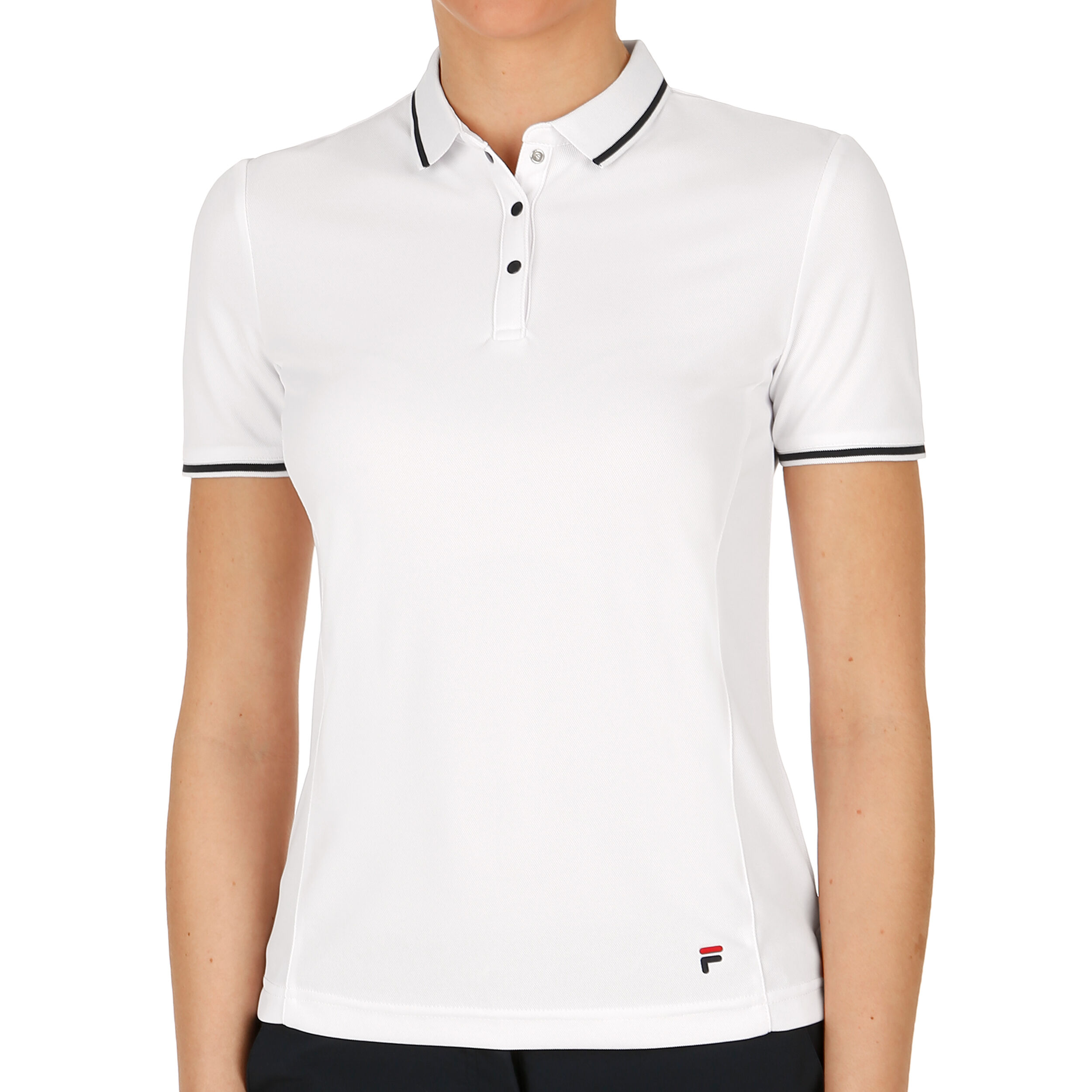 Fila polo womens white on sale