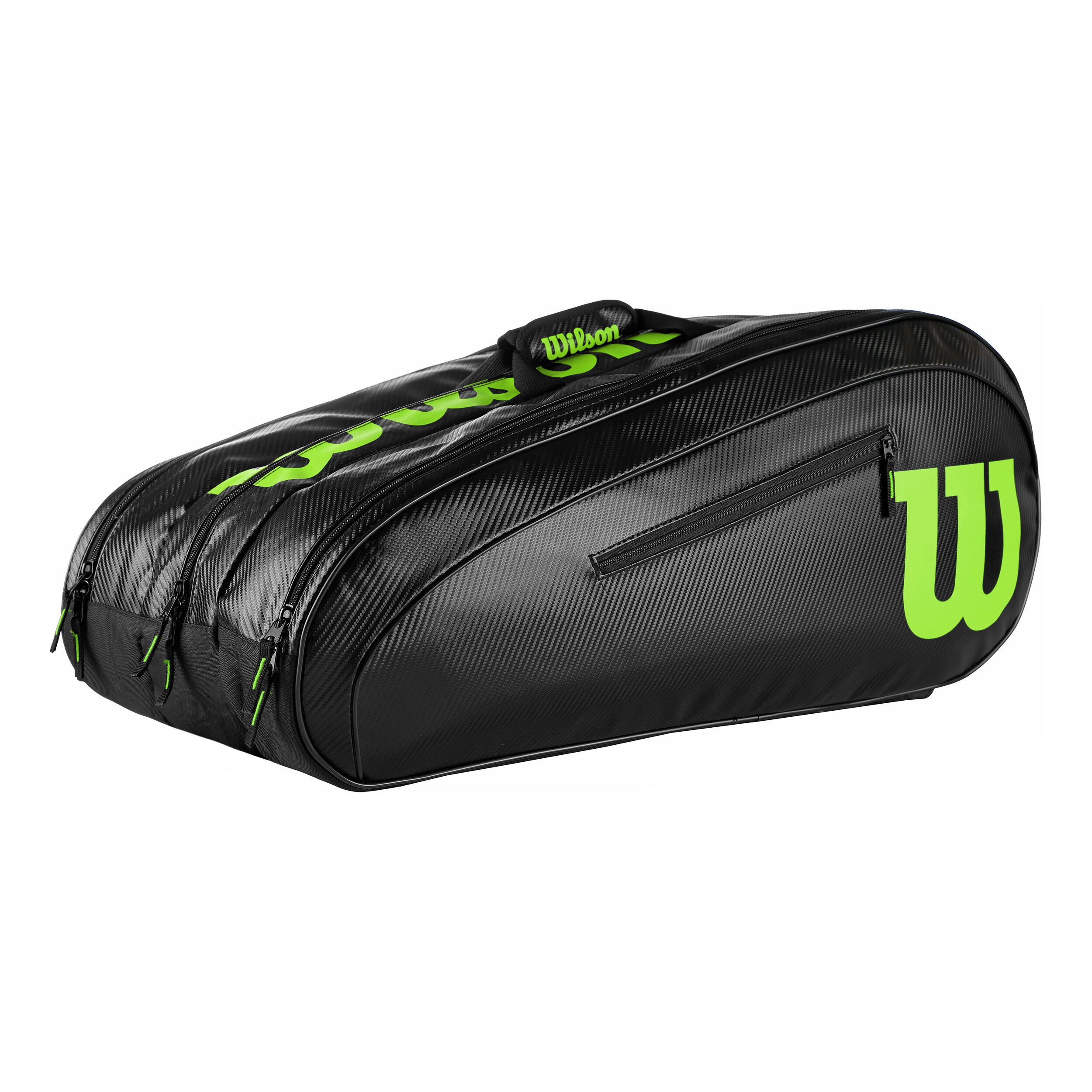 Elite Racket Bag 15 Pack Special Edition Black Lime