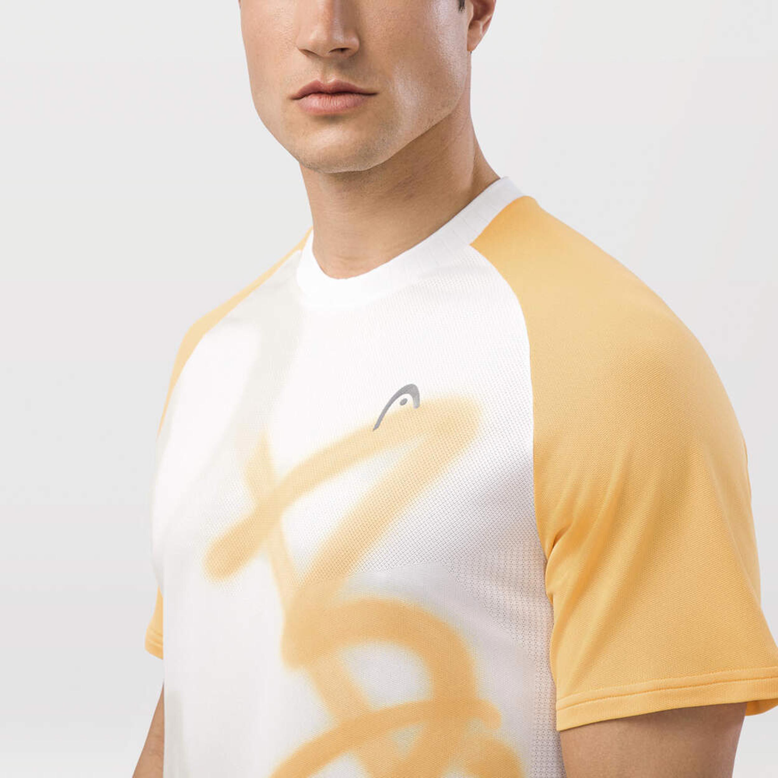 Buy HEAD Performance Mc New York T-Shirt Men White, Golden