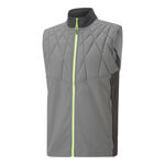 Puma Clothing Puma Cloudspun Warm Label Padded Vest Running Vests Men-Grey,Black