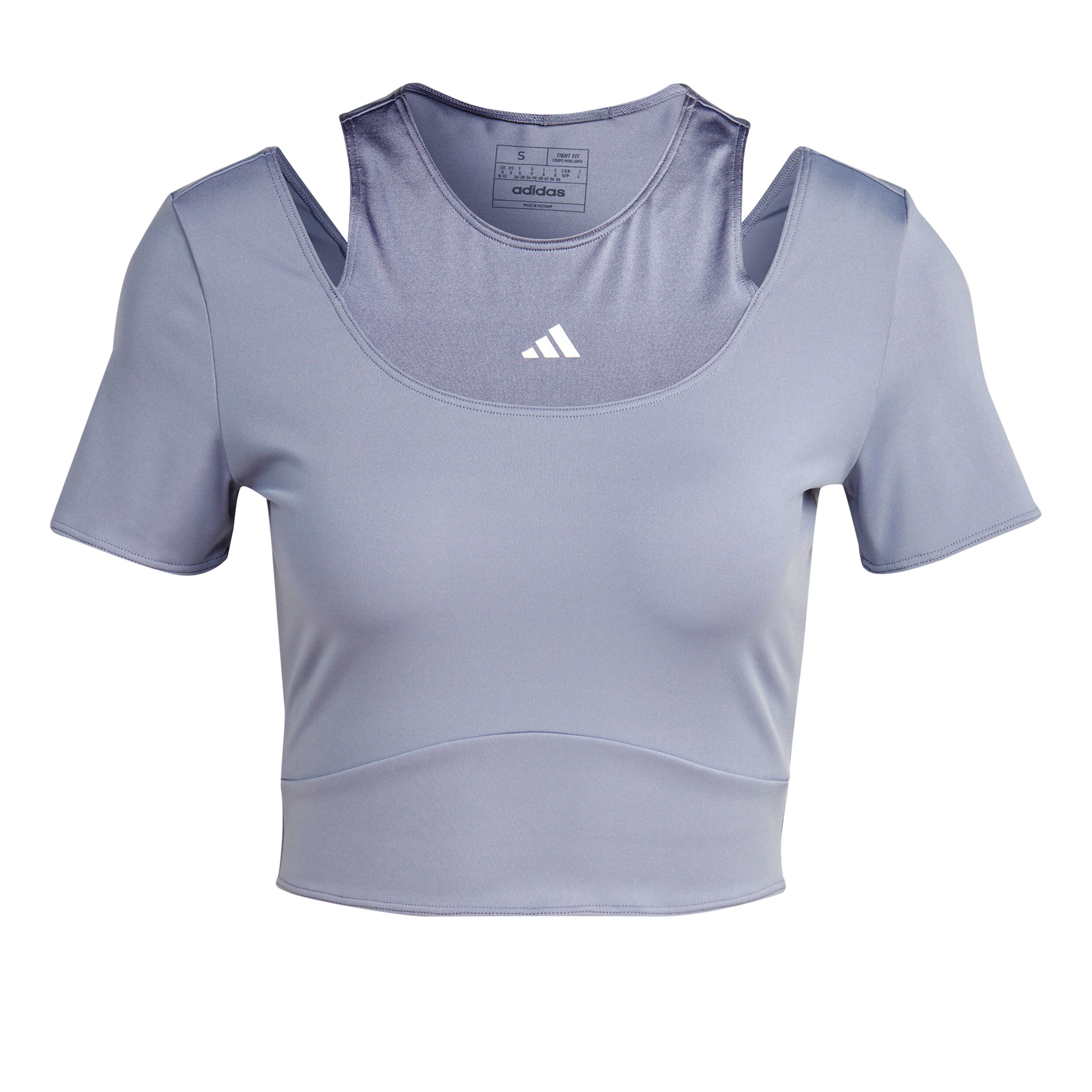 Adidas training top t shirt women's
