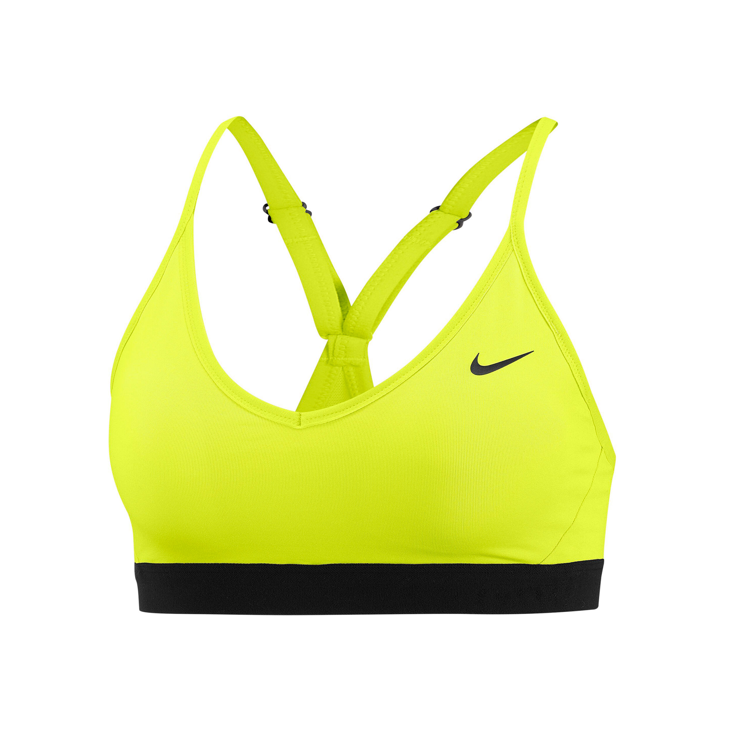 Indy Sports Bras Women Neon Yellow Black