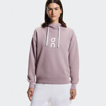 On Clothing On Club Hoodie Hoody Women-mauve, white