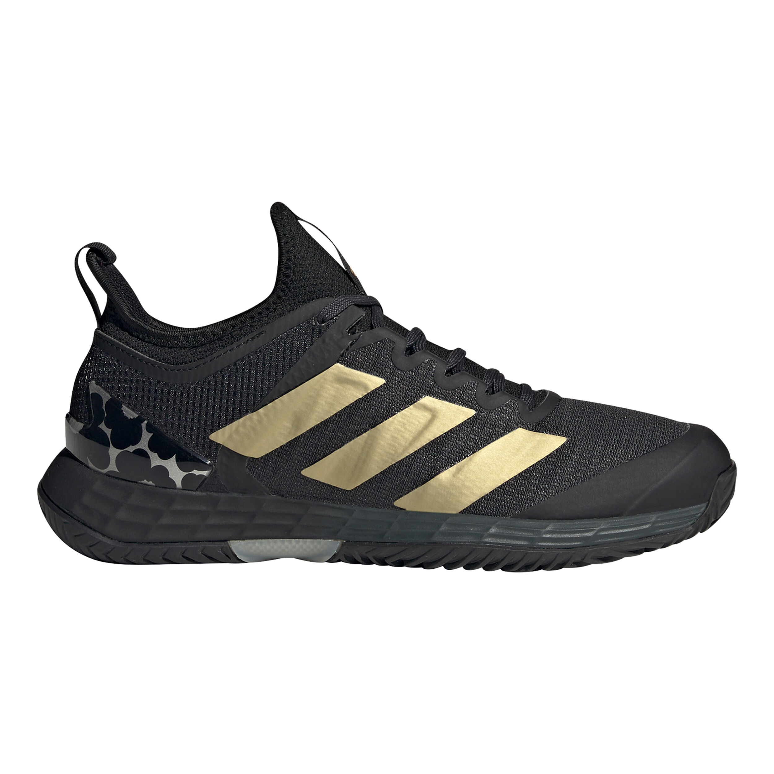 Adidas shoes women black and gold top