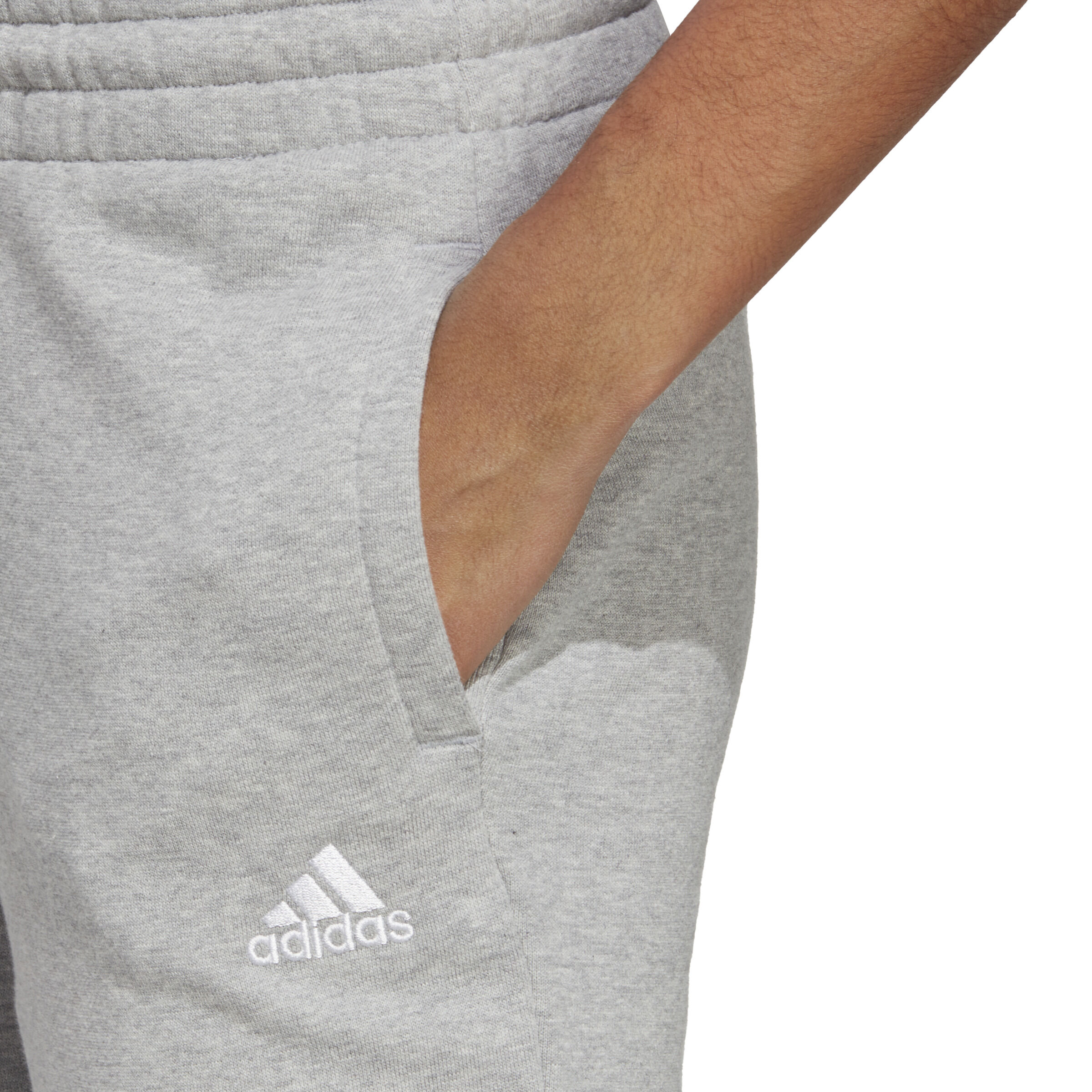 Buy adidas Essentials Linear French Terry Cuffed Training Pants