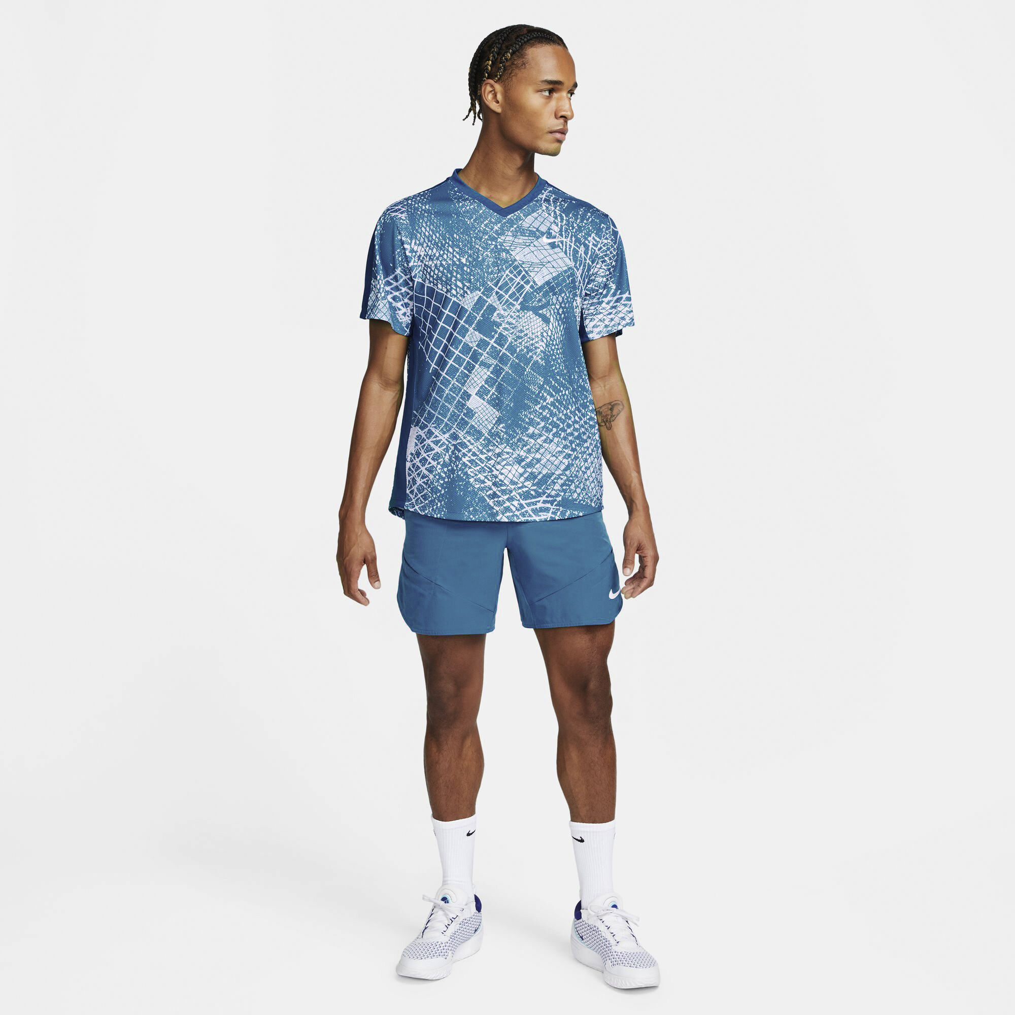 Buy Nike Dri-Fit Victory Court Novelty T-Shirt Men Blue