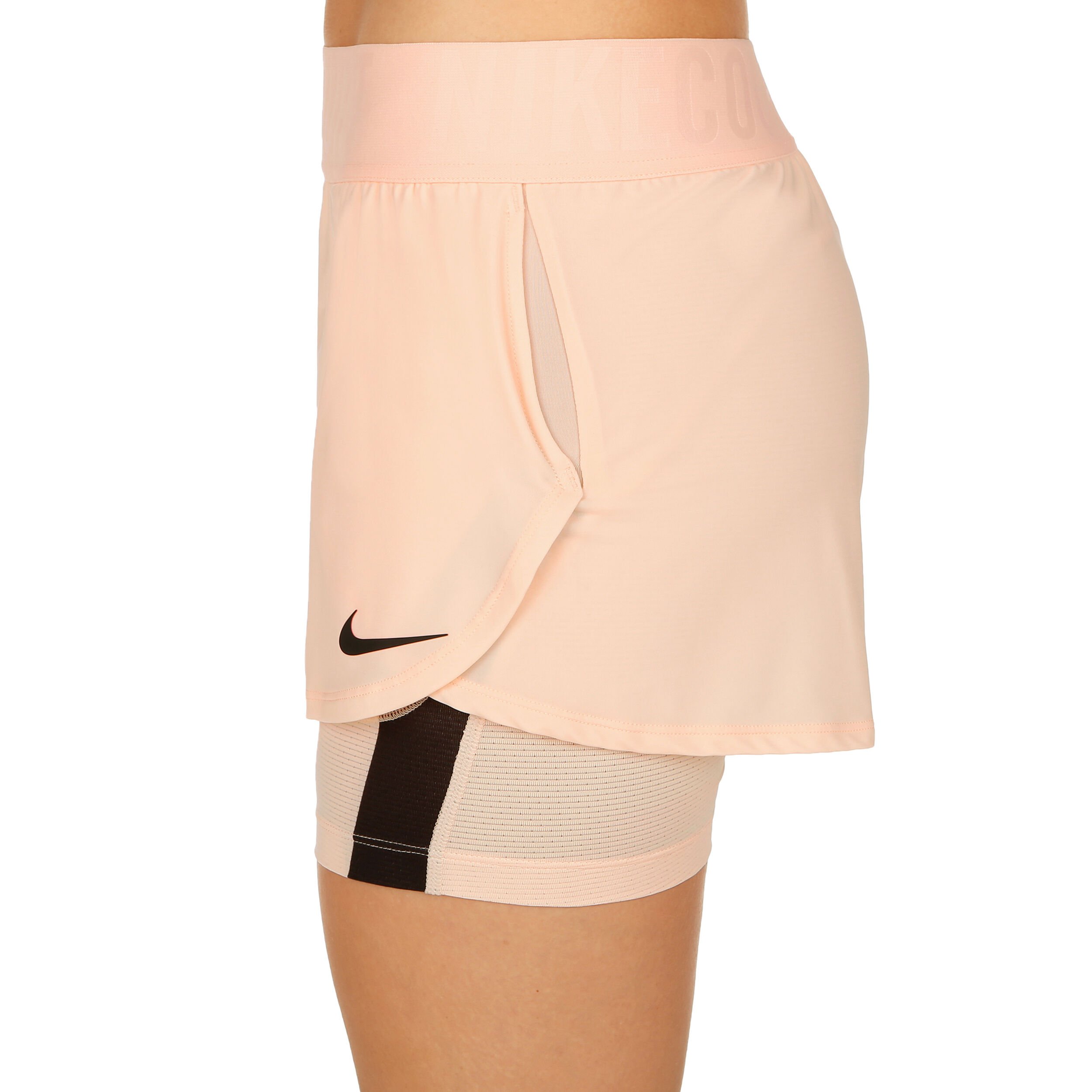 Court Dry Ace Shorts Women Apricot Black