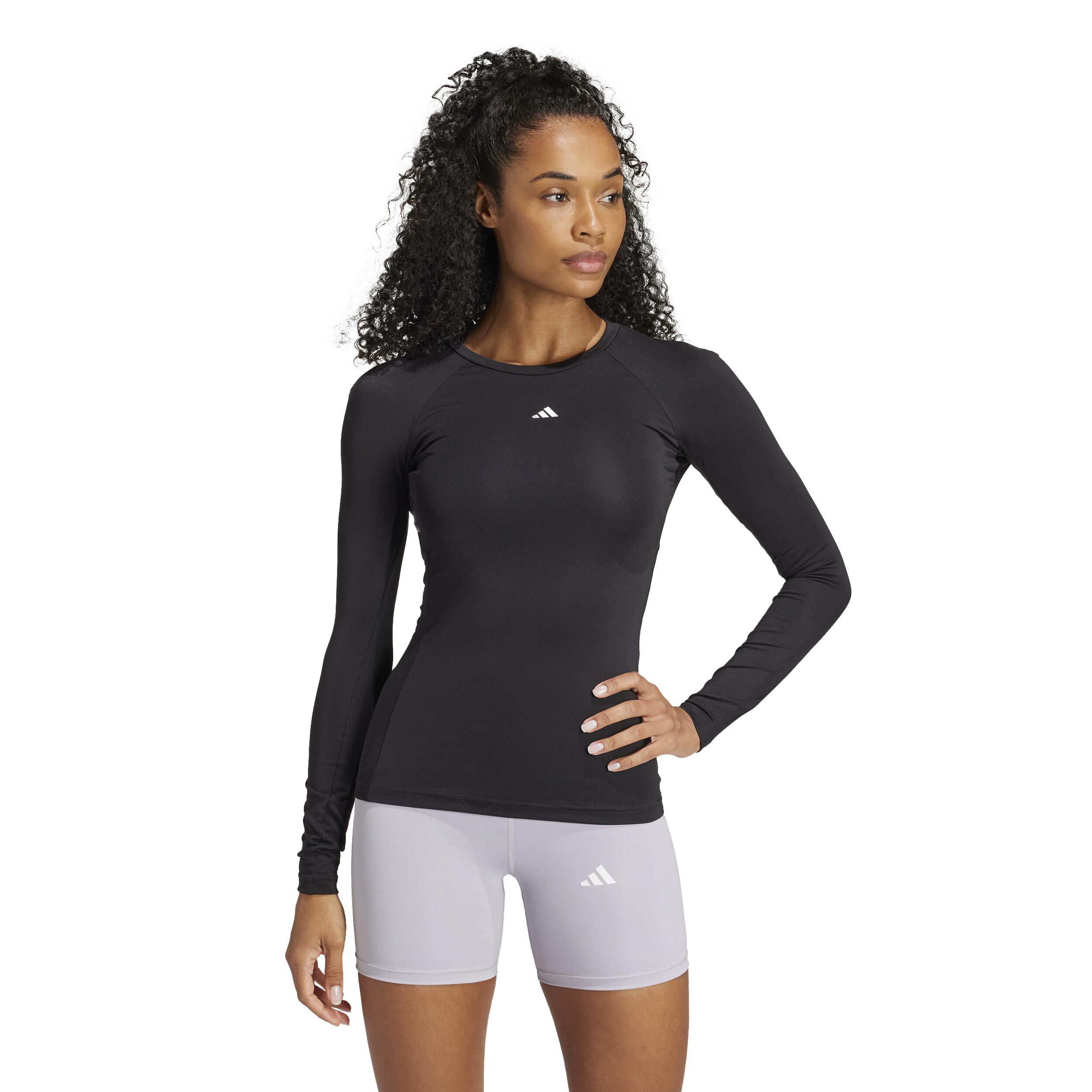 アディダス Adidas 【 Techfit Long Sleeve Training Long-Sleeve Top Womens Women 】 レディース Amazon.com: adidas Women's Techfit Warm Long-Sleeve Training