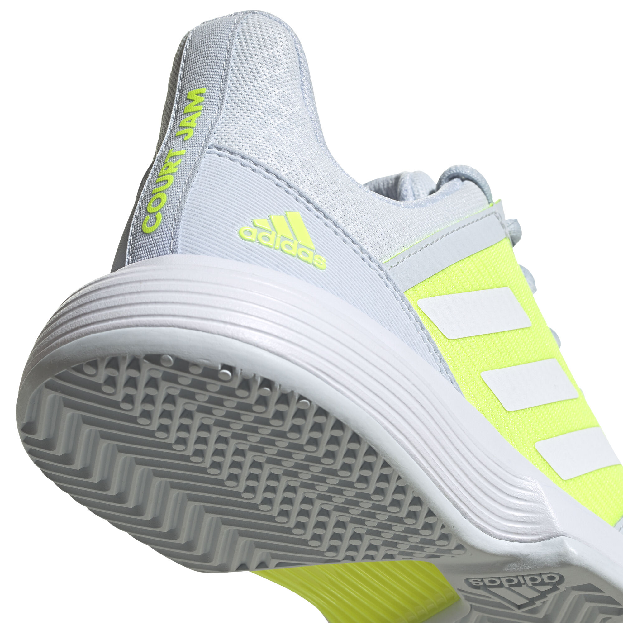 Buy adidas CourtJam Bounce All Court Shoe Women Light Blue Neon