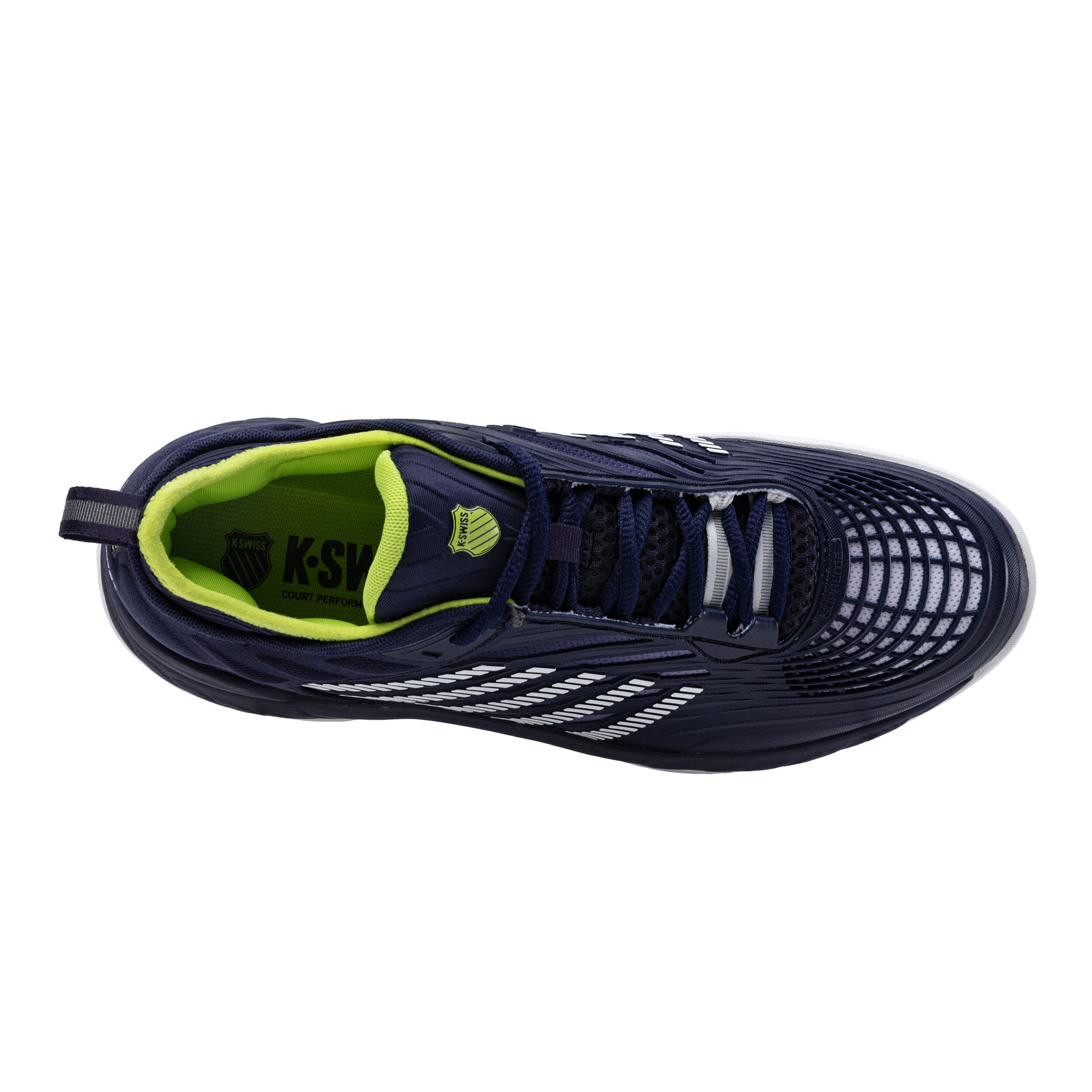 Hypercourt Supreme 2 Clay Court Shoe Men Dark Blue White