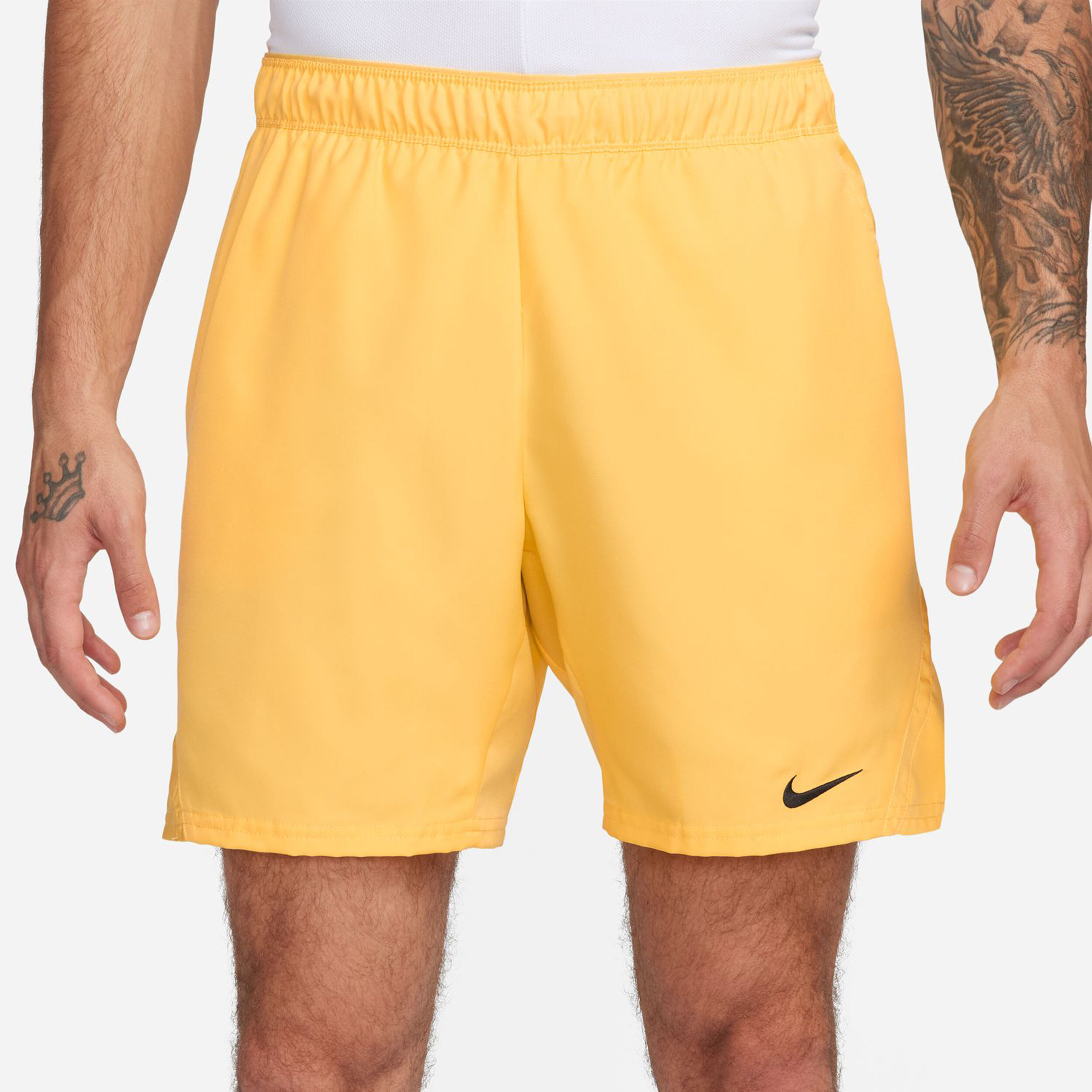 Yellow tennis shorts top