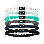 Nike Clothing Nike Flex Hair Tie Hair band 6 Pack Unisex - multicoloured, white