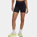 Under Armour Running tights Under Armour Launch Elite 4in   Running tights Women-black, silver
