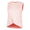 Snake Rattle N'Roll Twist Front Tank top Women - apricot, 