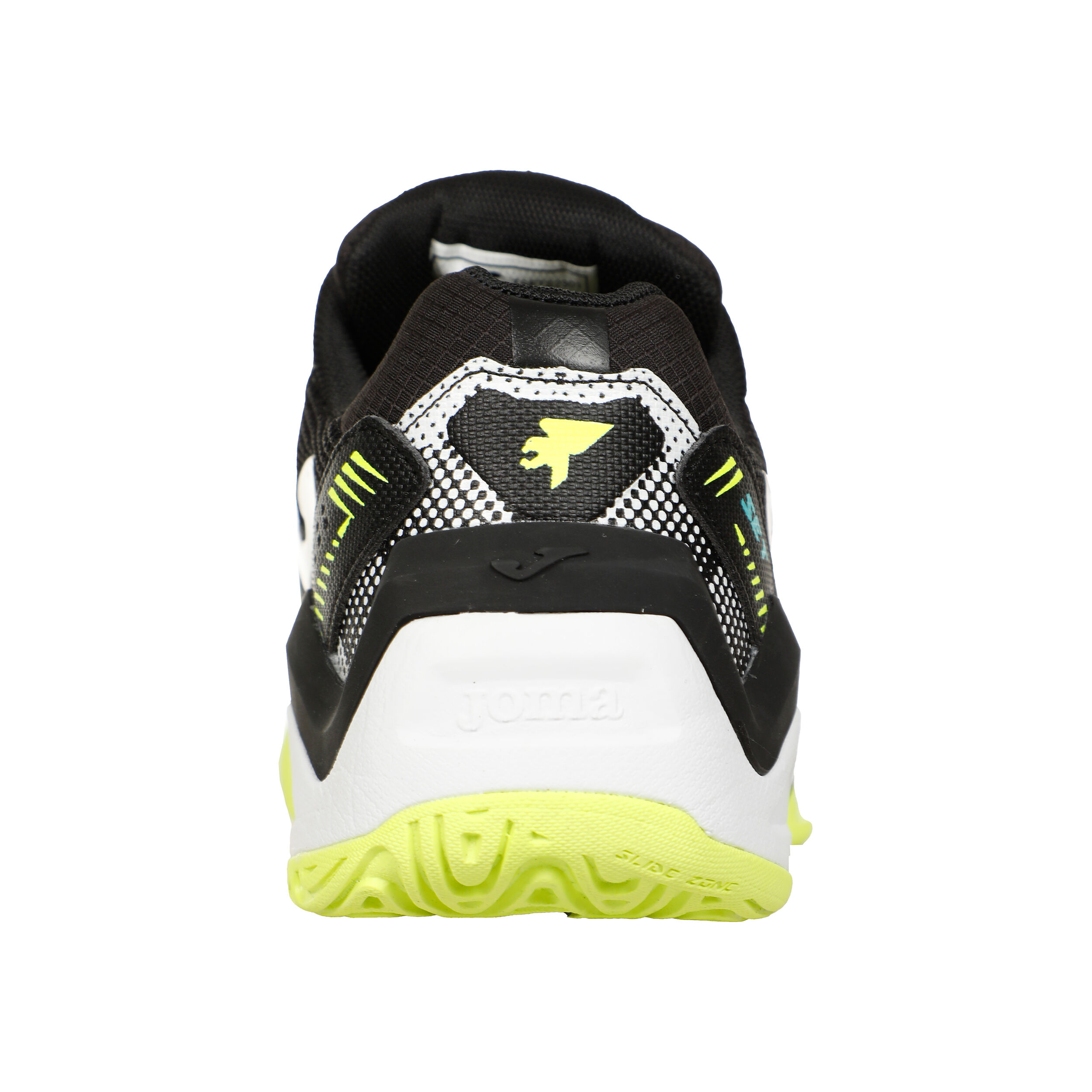 Set All Court Shoe Men Black Neon Yellow