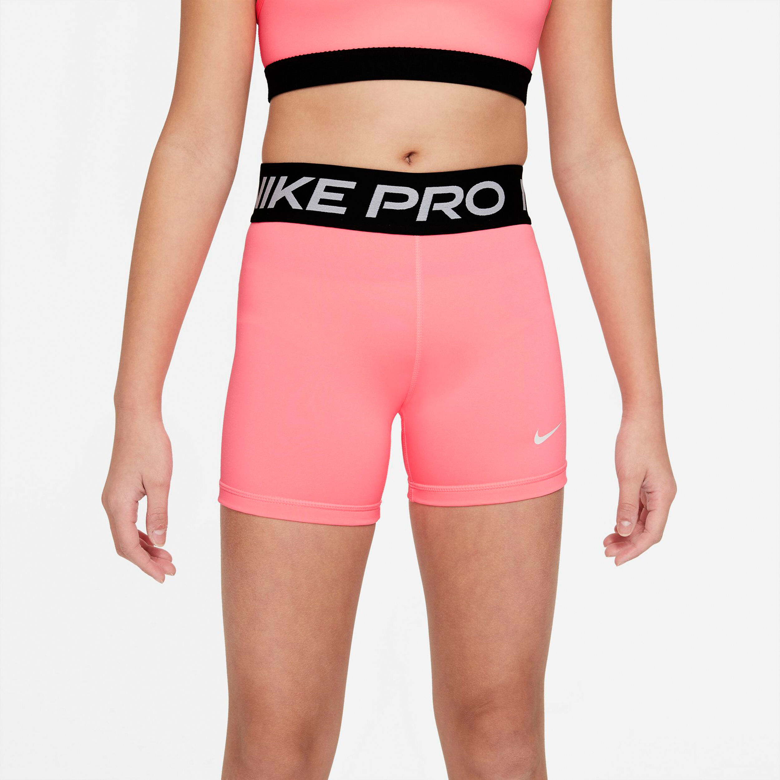 Pink nike spandex shorts hot sale
