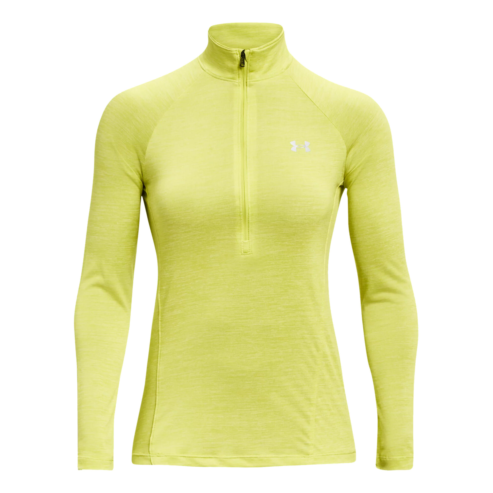 Buy Under Armour Tech Half-Zip Twist Long Sleeve Women Neon Yellow online