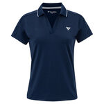 Tecnifibre Polo Tecnifibre W. TEAM TECH POLOWHITE Polo Women-dark blue