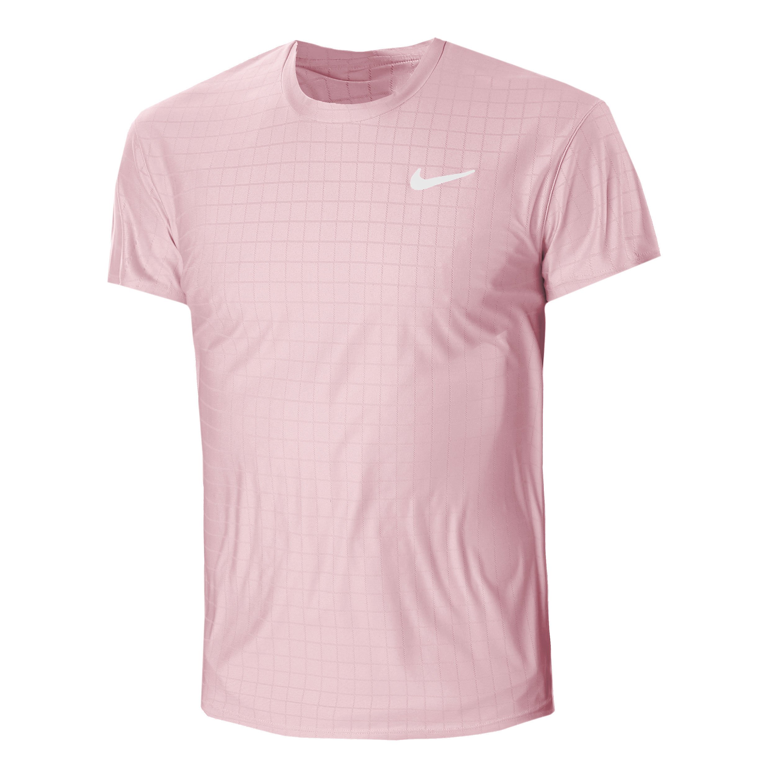 Pink nike best sale dri fit shirt