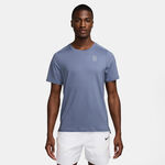 Nike Clothing Nike Court Dri-Fit Advantage T-Shirt Men-Blue Grey