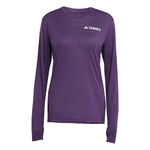 adidas Clothing adidas Terrex XPR Running Shirt Women-Violet