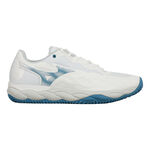 Mizuno Tennis shoes Mizuno Wave Enforce Court Clay Court Shoe Women-White,Blue
