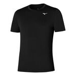 Mizuno Clothing Mizuno Core Impulse Running Shirt Men-Black