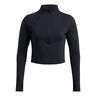 Launch Elite Half Zip Running Shirt Women-Black
