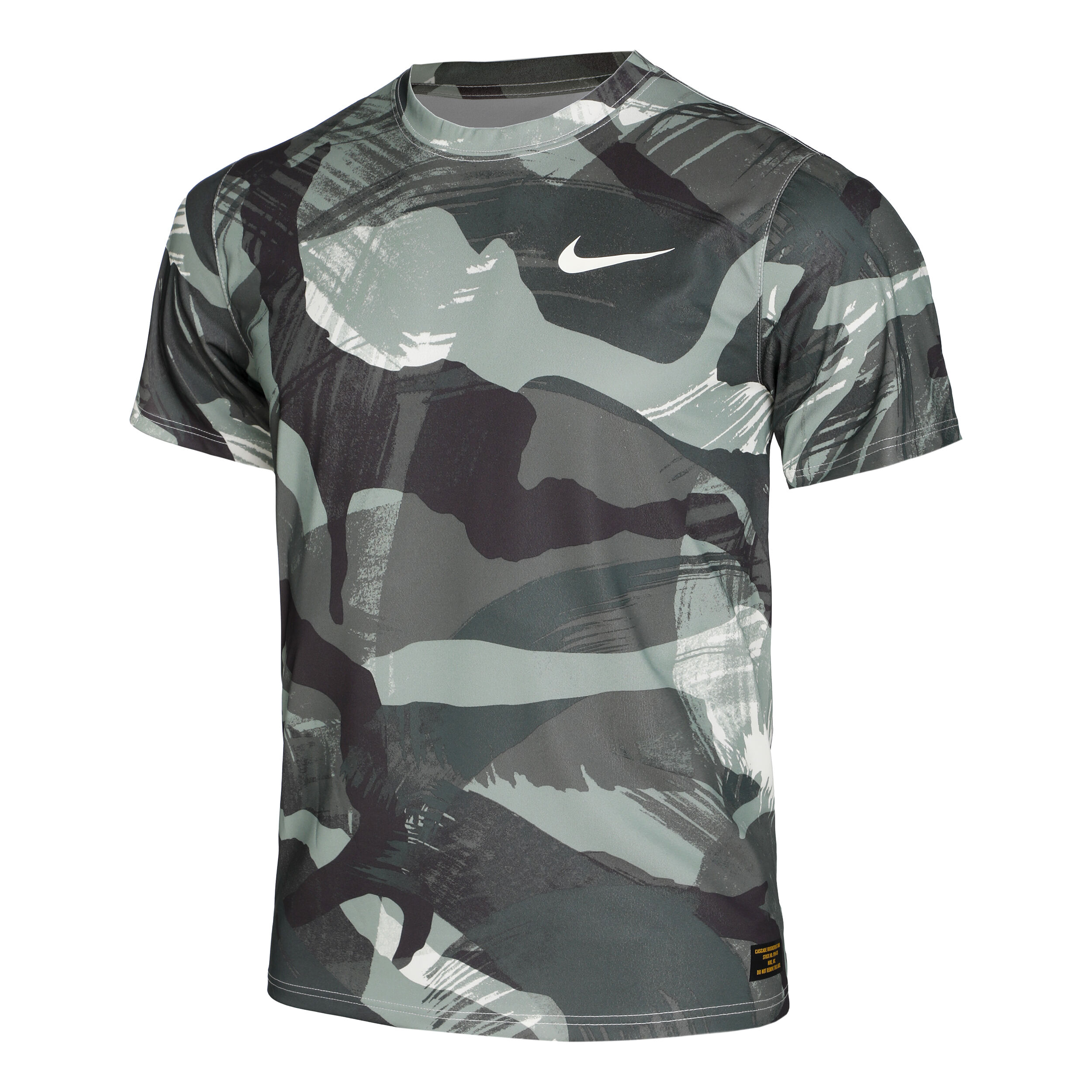 Dri Fit Legend Camouflage All Over Print T Shirt Men Olive