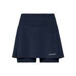 HEAD Clothing HEAD Club Basic Long Skirt Women-Dark Blue,Silver