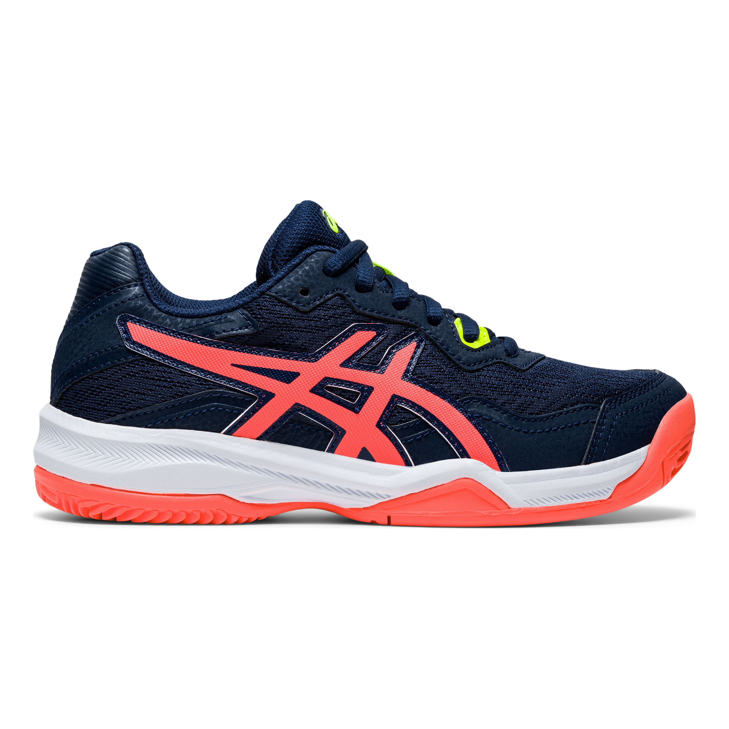 Gel Padel Pro 4 GS Kids Dark Blue Orange
