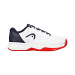 HEAD Clay court shoe HEAD Revolt Pro 5.0  Clay court shoe Kids-white, dark blue