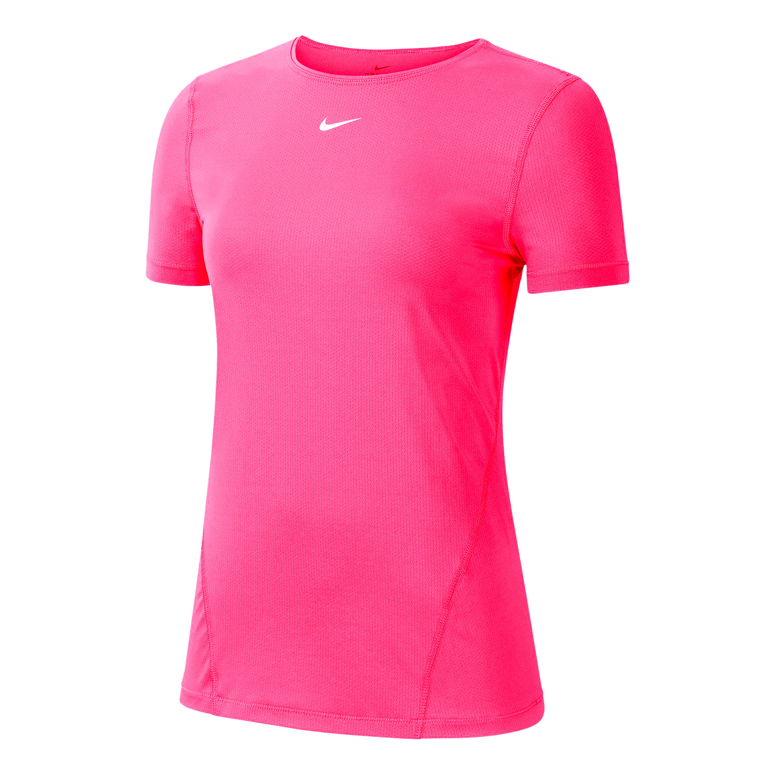 Lime green and hot sale pink nike shirt
