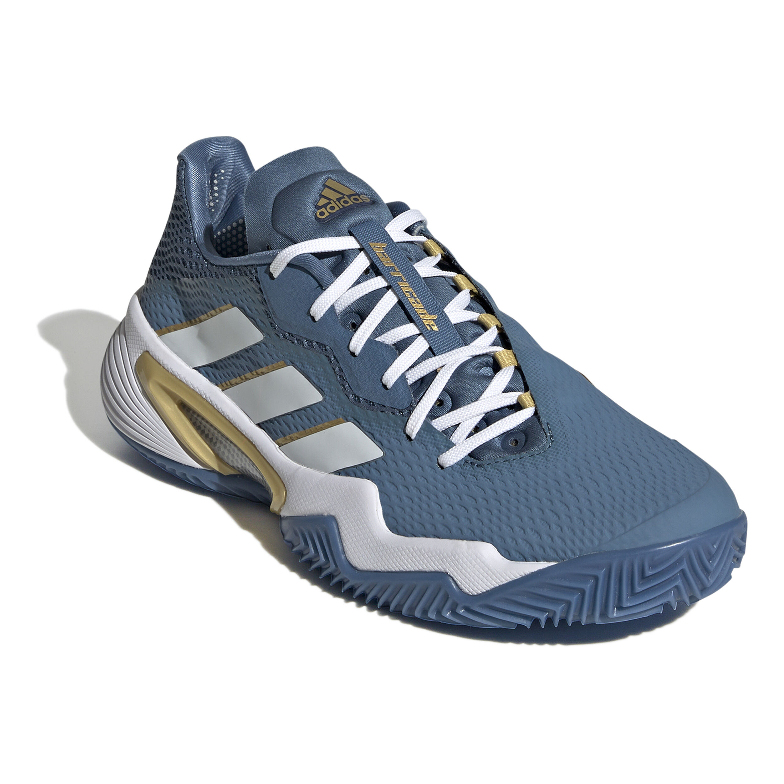 Buy adidas Barricade Clay Court Shoe Women Blue Gold online Tennis Point COM