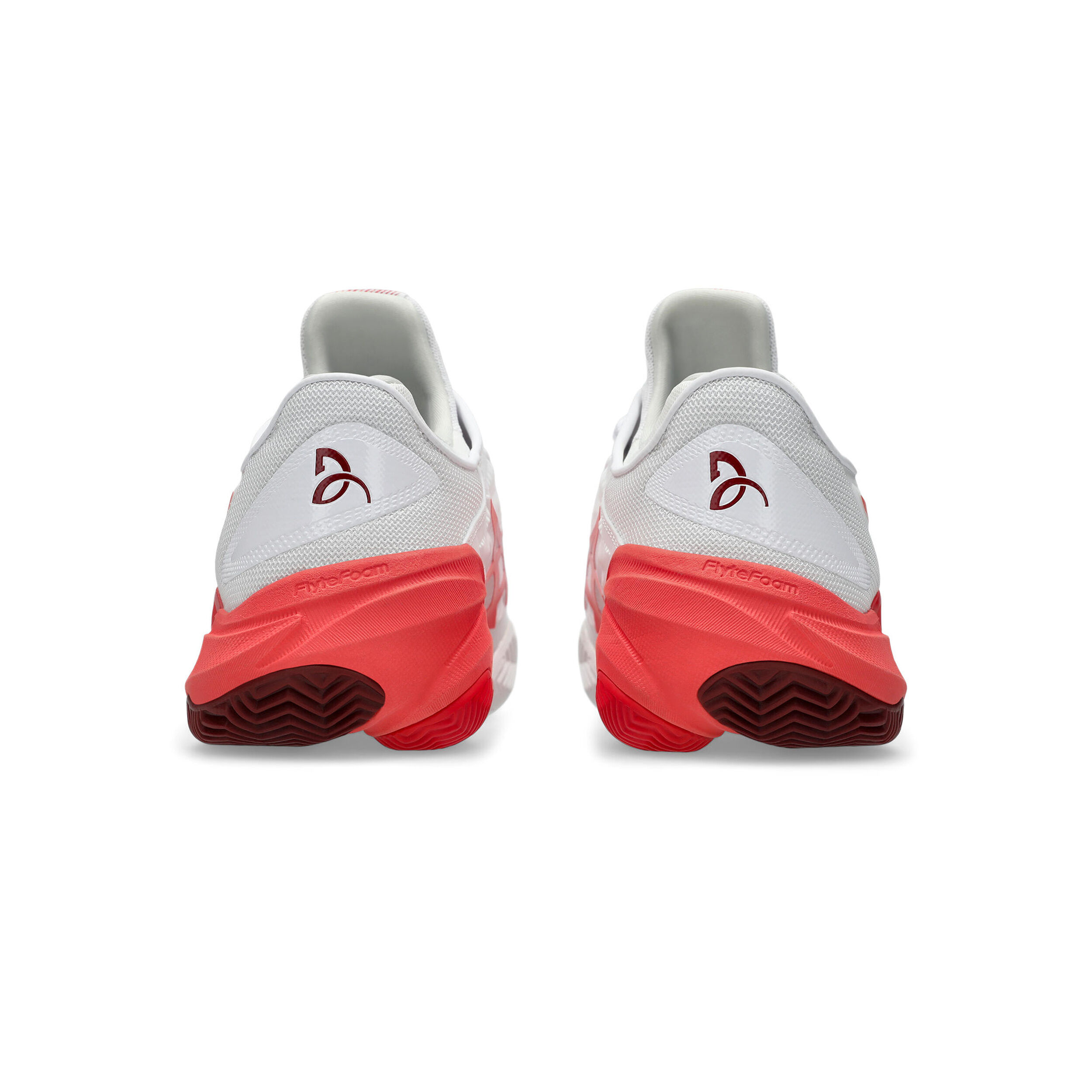 ASICS Court FF 3 Novak Clay Court Shoe Men White, Coral | Tennis-Point