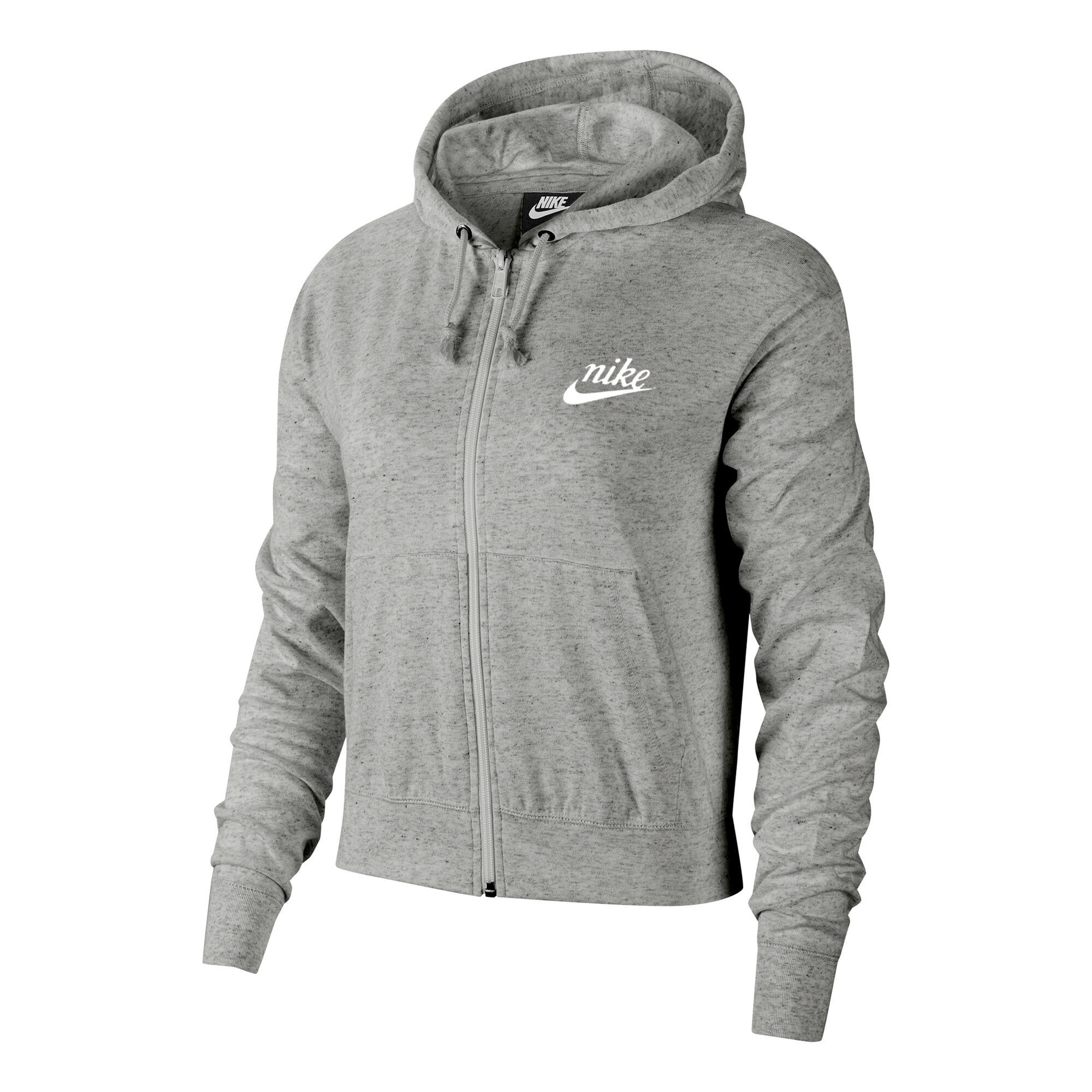buy Nike Sportswear Gym Vintage Zip Hoodie Women - Grey, White online |  Tennis-Point