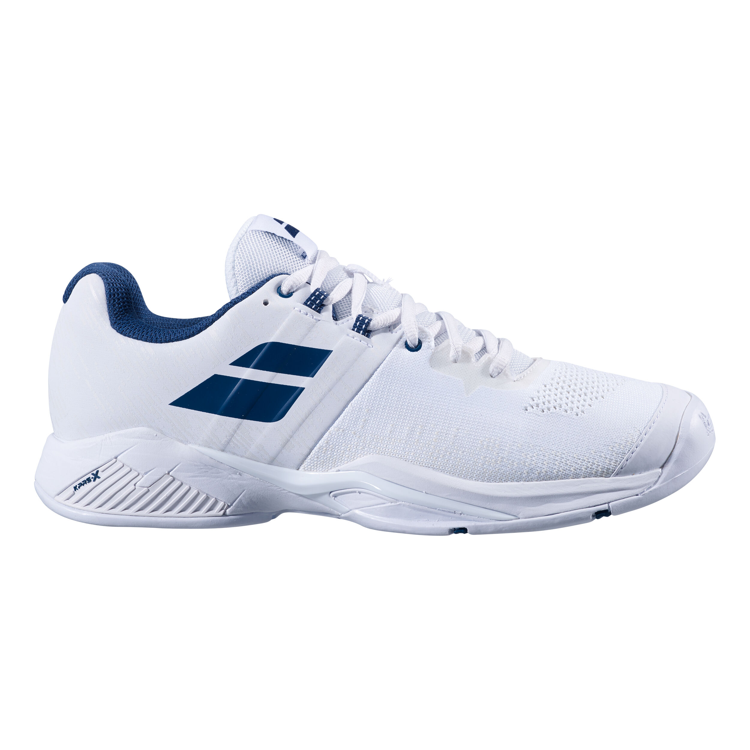 Buy Babolat Propulse Blast All Court Shoe Men White Dark Blue online Tennis Point COM
