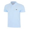 Ribbed Collar Polo Men - light blue, green
