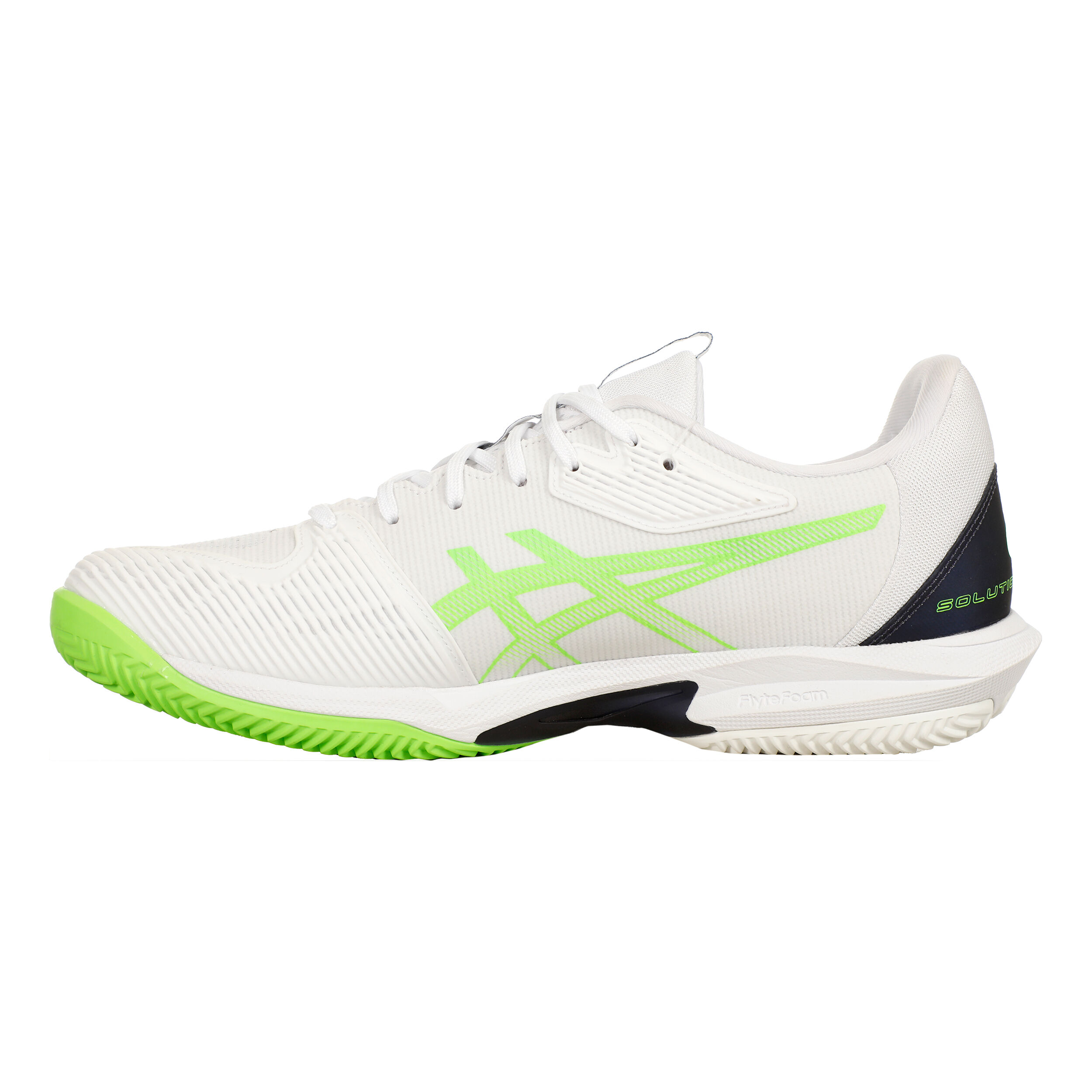 ASICS Solution Speed FF3 Clay Court Shoe Men White, Neon