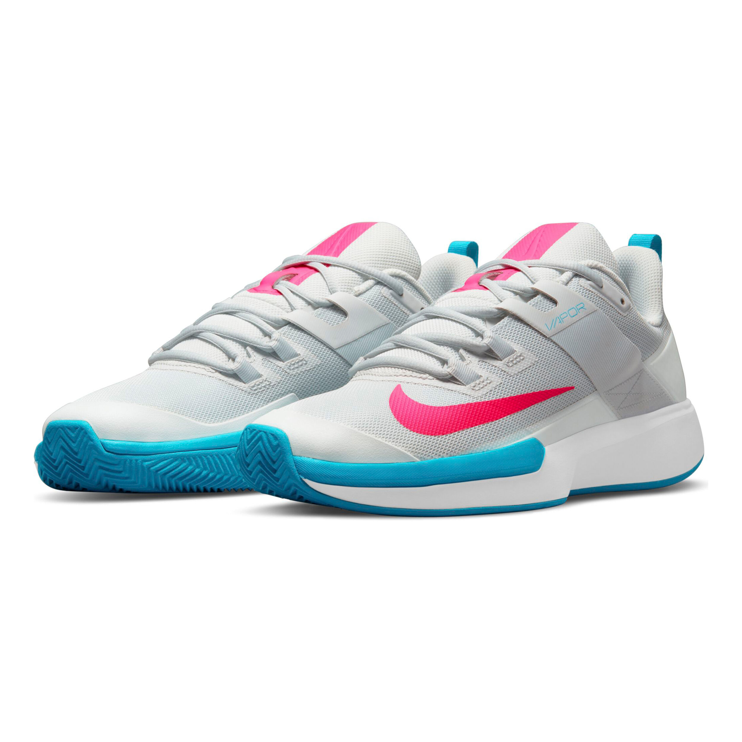 Buy Nike Vapor Lite Clay Court Shoe Men Lightgrey Turquoise